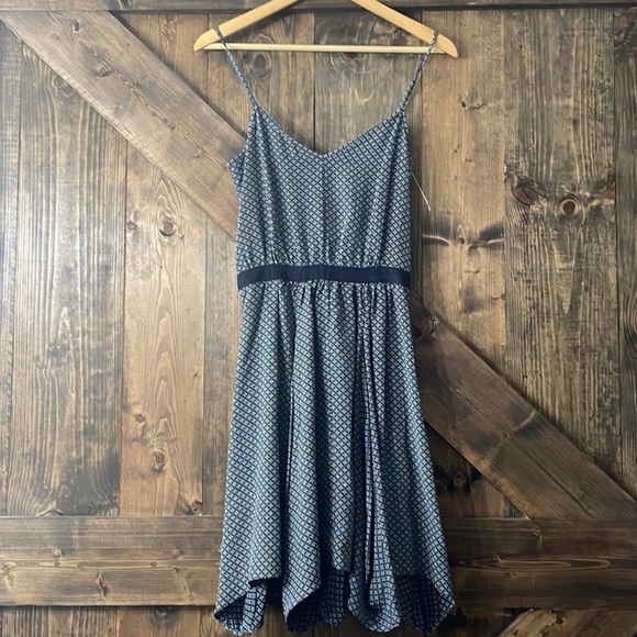 NWOT Authentic DEREK LAM Silk Floral Designed Mini Dress - Picture 2 of 6